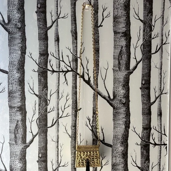 VINTAGE DEBBIE J PALMER 18K GOLD DIPPED PURSE With TASSEL & CHAIN - Picture 8 of 8